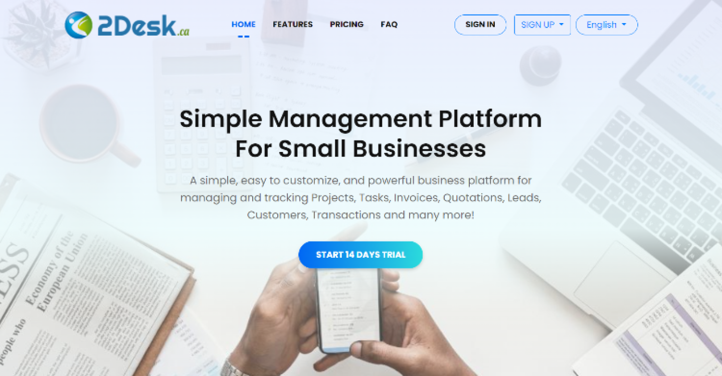 Management Platform For Small Businesses