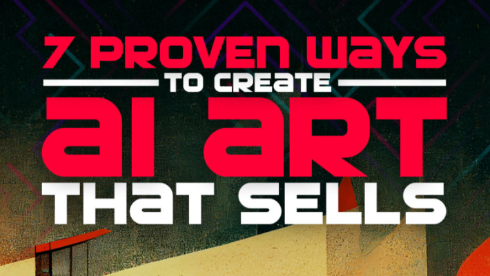 7 Proven Ways to Create AI Art That Sells